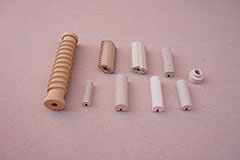 Edgewound, lamina type and wirewound resistor ceramics